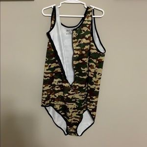 Camo bodysuit